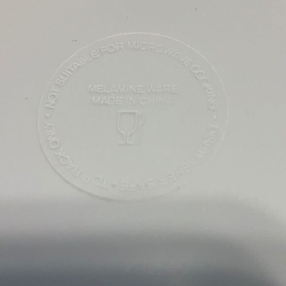 Pair of Palm Tree Trinket Trays, melamine. Kawaii, Fairy Kei - Picture 3 of 8